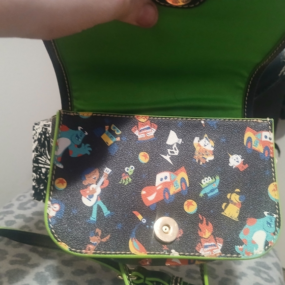 Dooney & Bourke Toy Story Themed Crossbody Bag with Green Accents - Picture 2 of 2